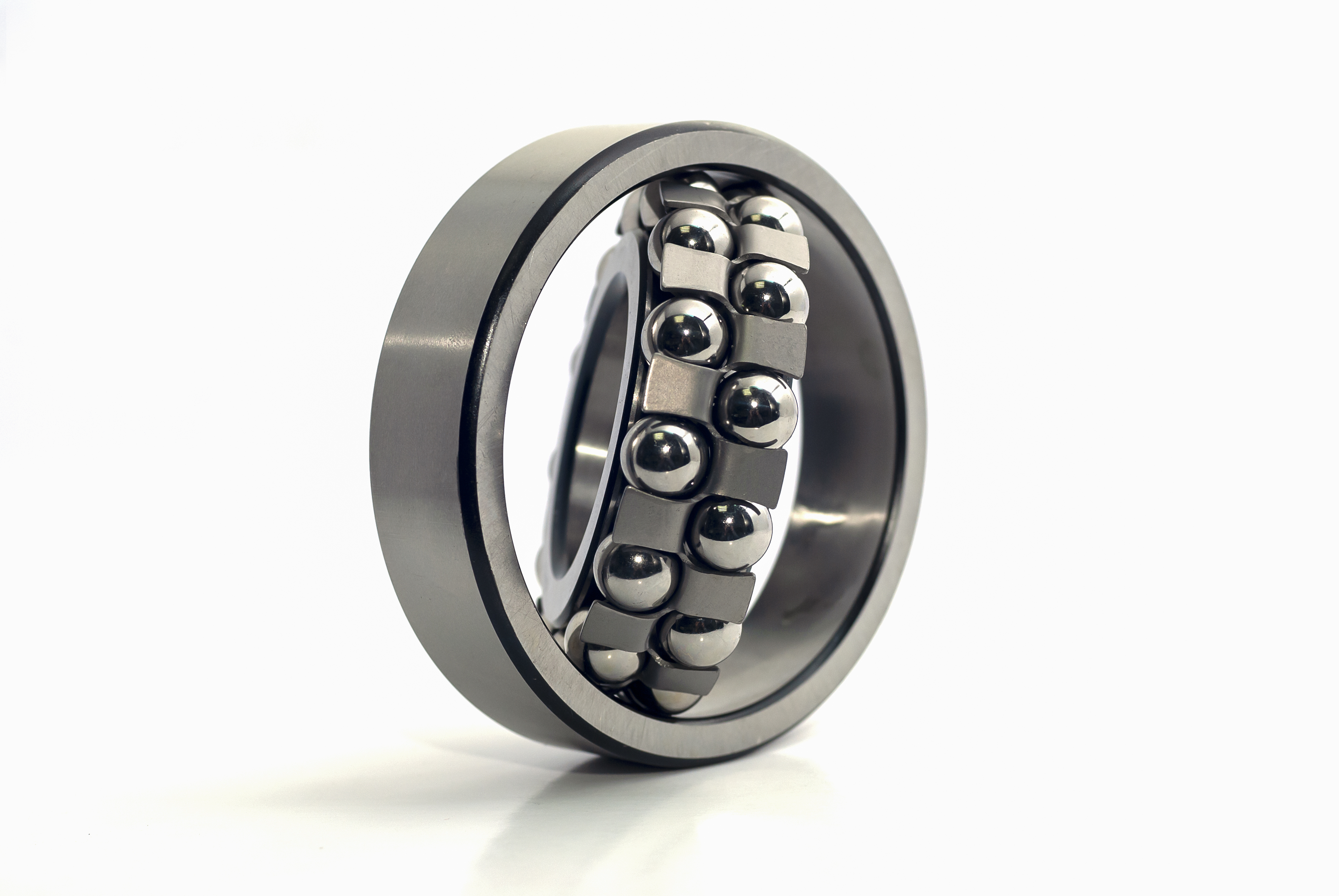 1310 self-aligning ball bearing for misalignment compensation