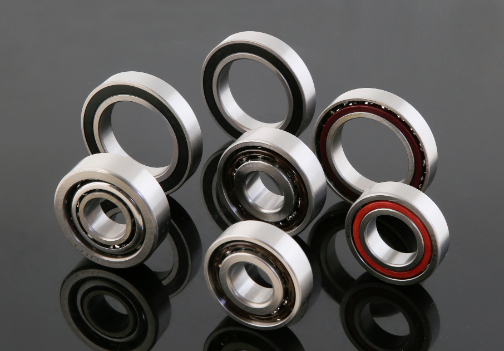 Angular contact ball bearings designed for combined load support