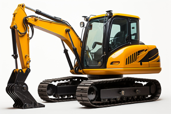 Heavy machinery operating with BRK Bearings components in use