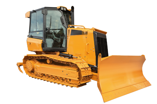 Construction equipment utilizing BRK Bearings in rugged environments