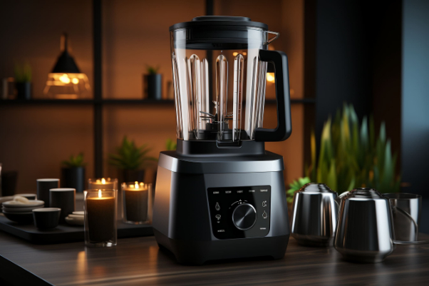 Household appliance featuring internally mounted precision bearings