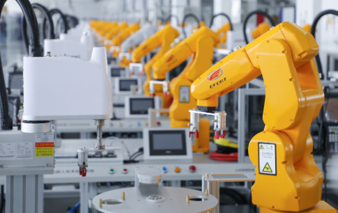 Robotic automation system featuring precision bearings